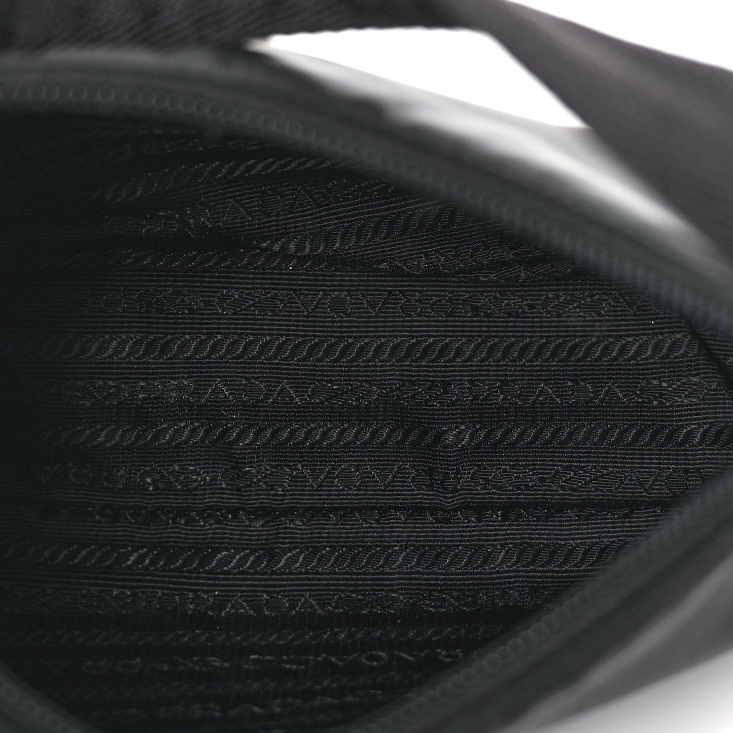Prada Tessuto Nylon Mini Re-Edition 2000 Bag Black