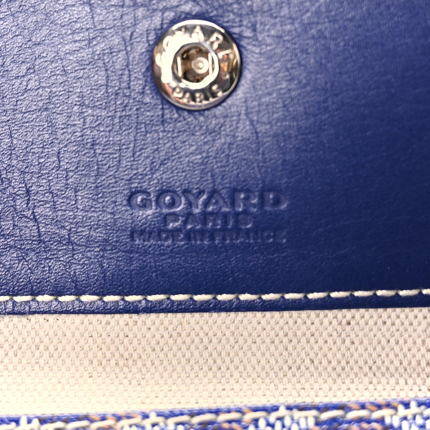 Goyard Goyardine Saint Louis PM  Navy
