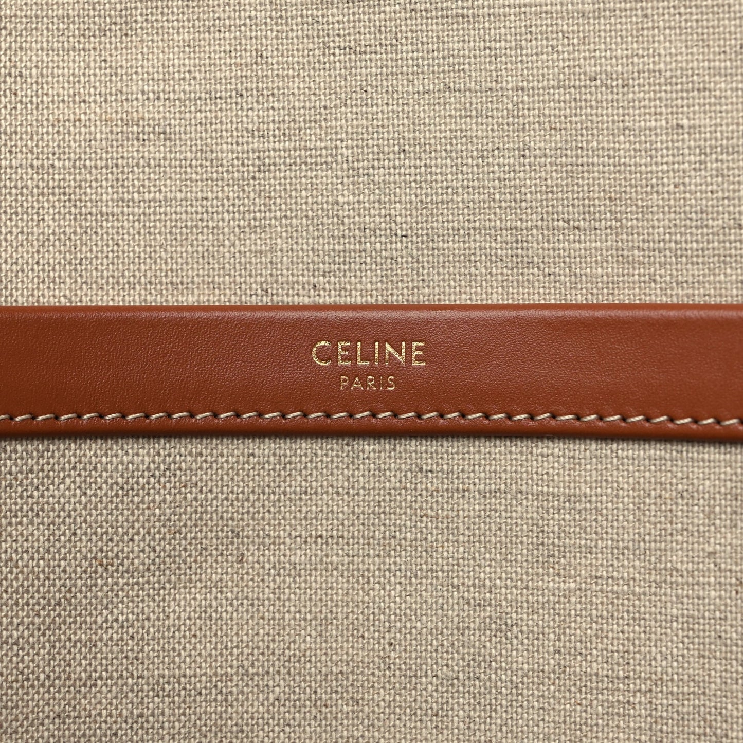 Celine Jacquard Striped Large Cabas Multicolor