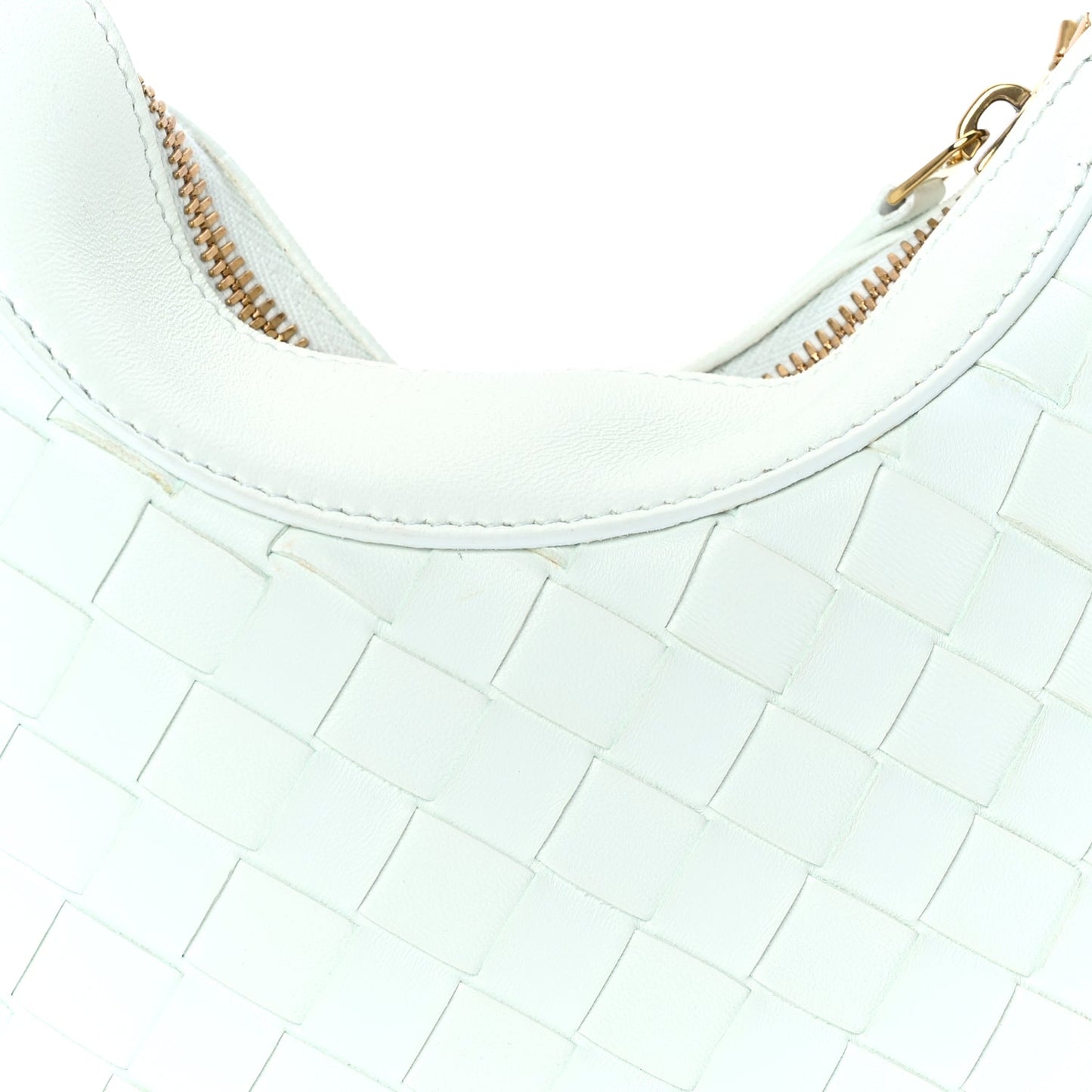 Bottega Veneta Nappa Intrecciato Small Drop Shoulder Bag  Glacier
