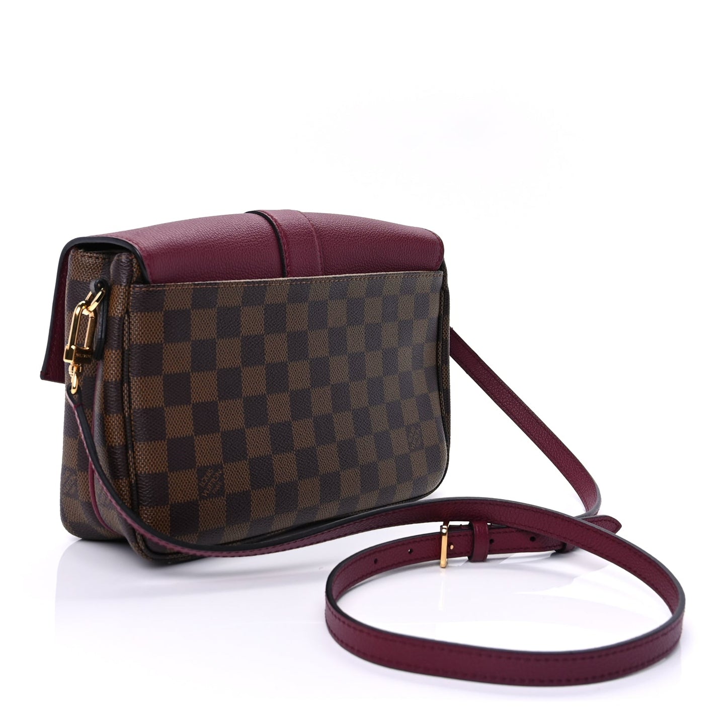 Louis Vuitton Damier Ebene Clapton  Raisin