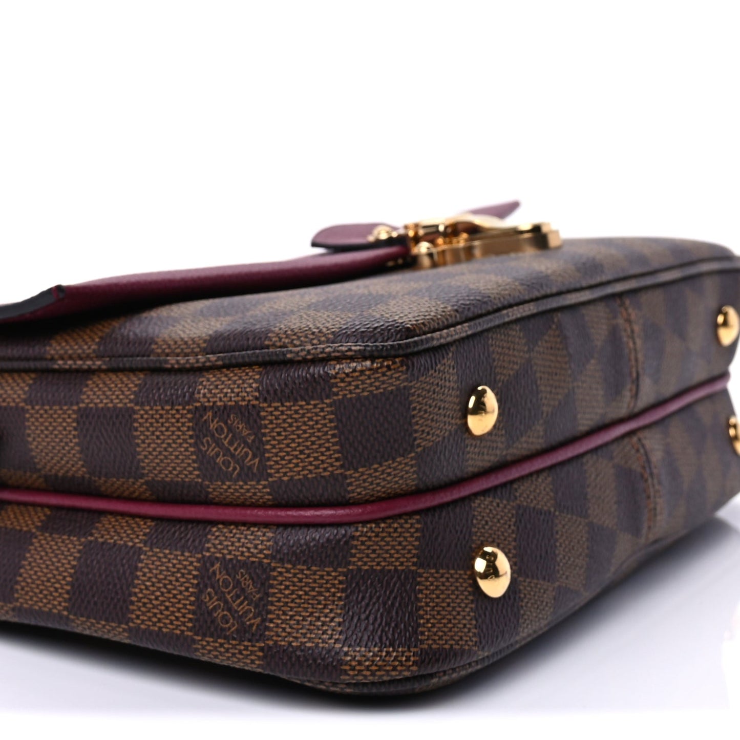 Louis Vuitton Damier Ebene Clapton  Raisin