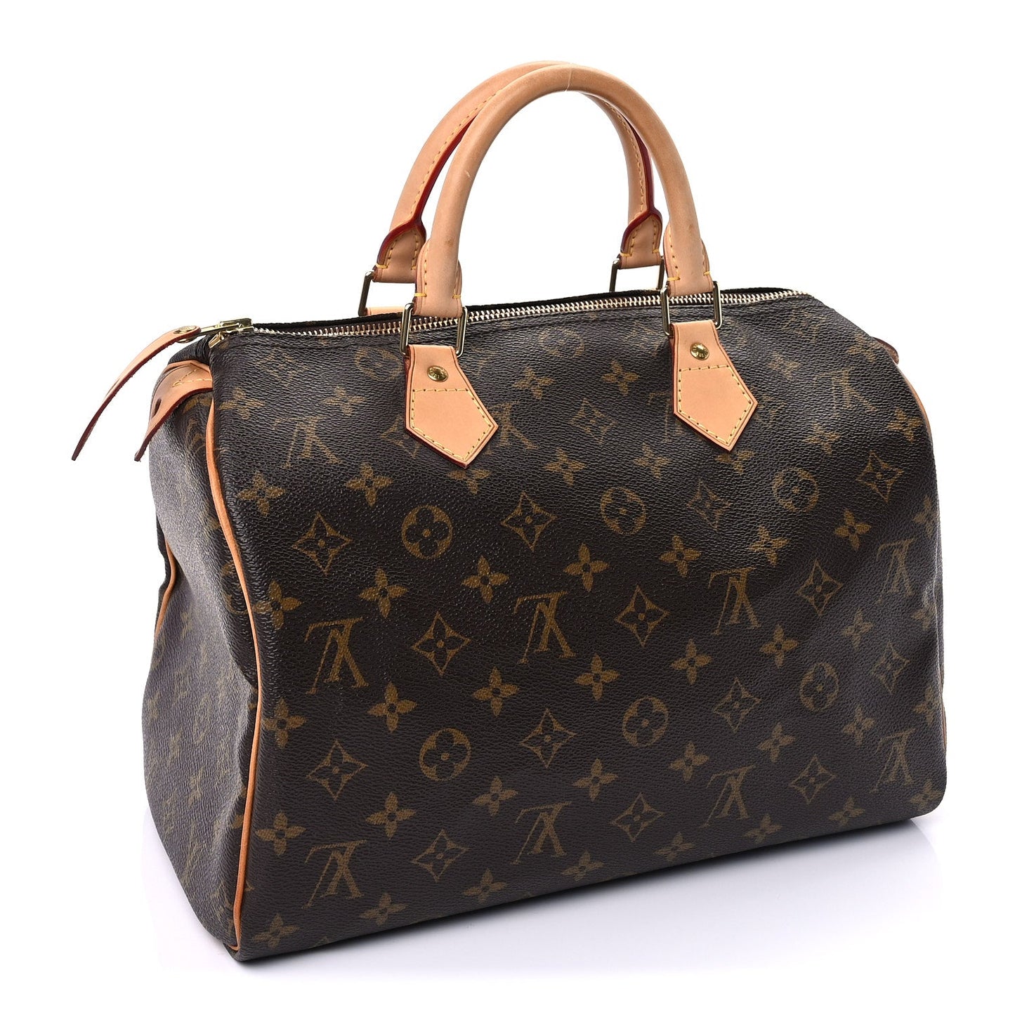 Louis Vuitton Monogram Speedy 30 Brown