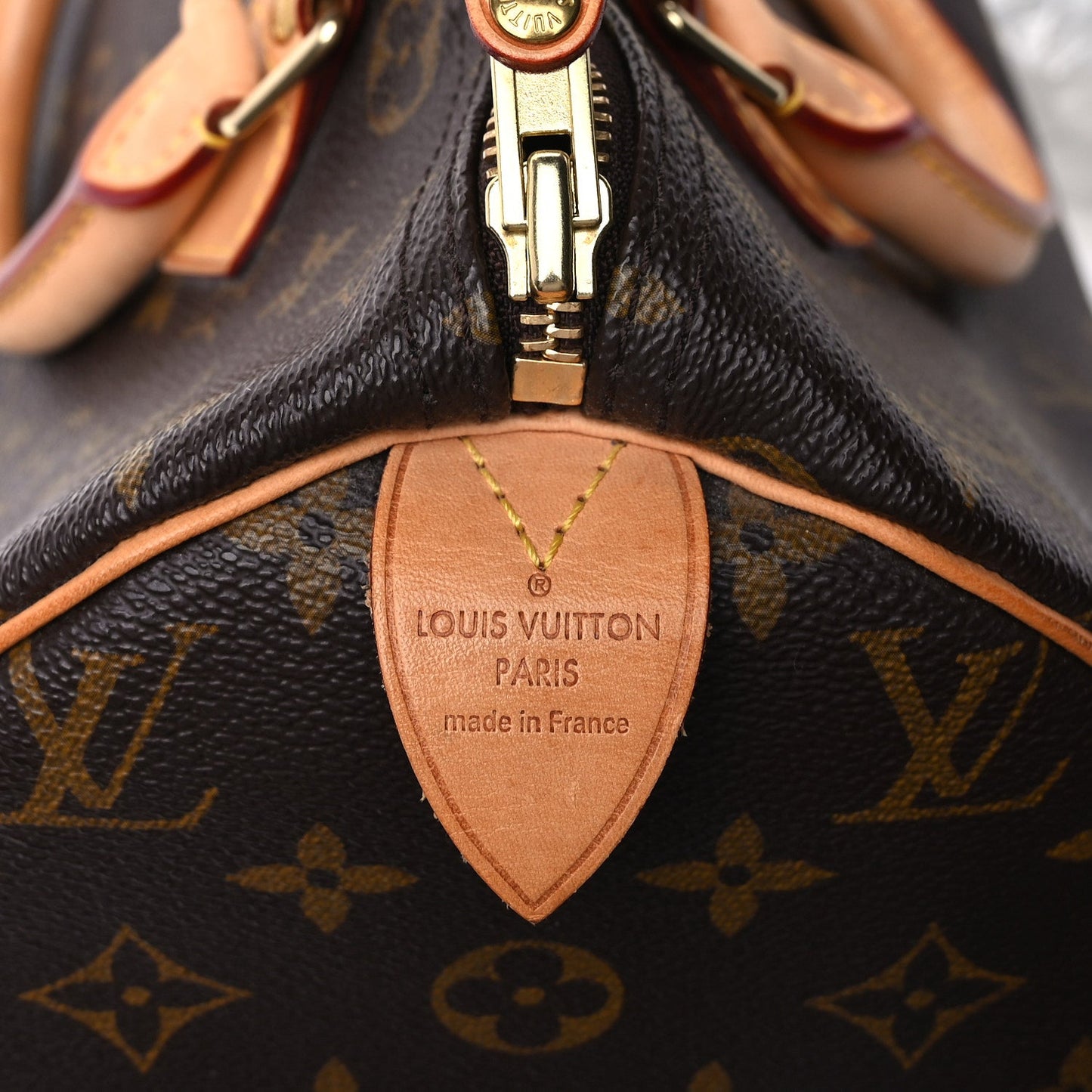Louis Vuitton Monogram Speedy 30 Brown