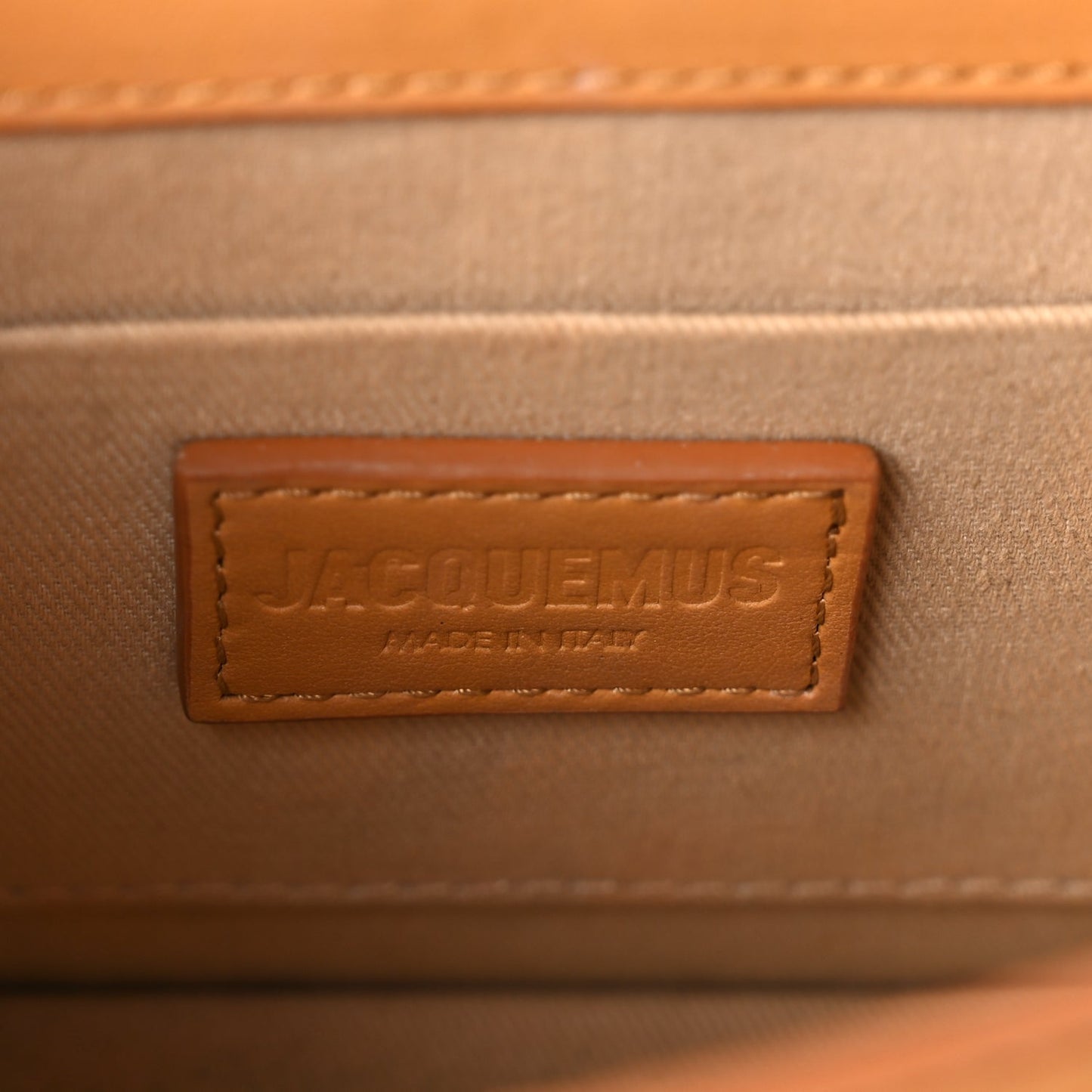 Jacquemus Smooth Calfskin Le Chiquito Moyen Beige