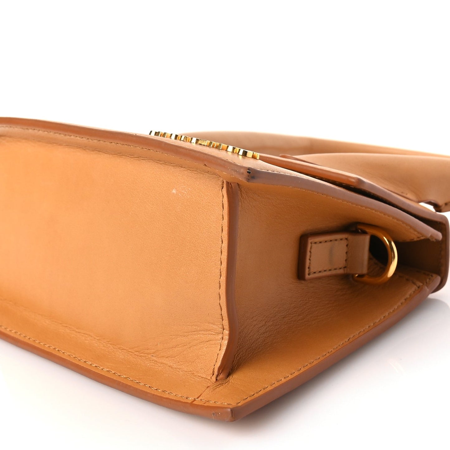Jacquemus Smooth Calfskin Le Chiquito Moyen Beige