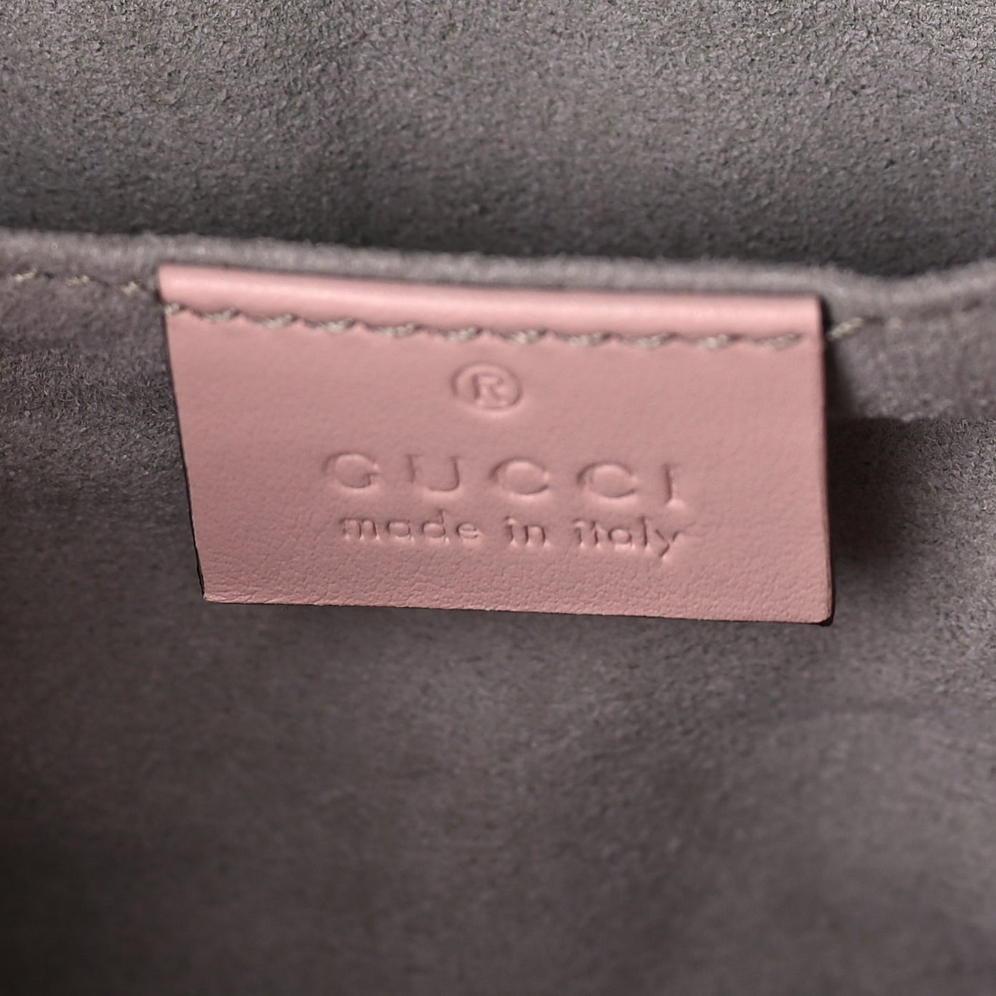 Gucci Calfskin Matelasse GG Marmont Backpack Porcelain Rose
