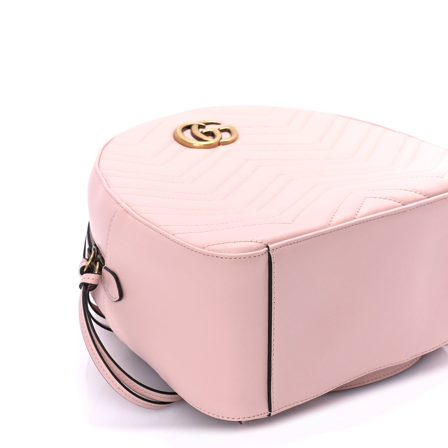 Gucci Calfskin Matelasse GG Marmont Backpack Porcelain Rose