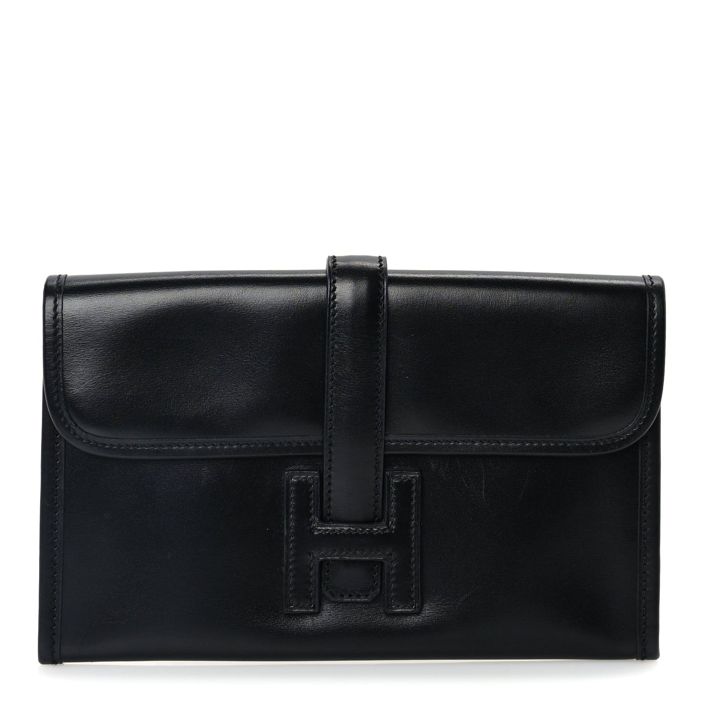 Hermes Box Mini Jige 20 Clutch  Black