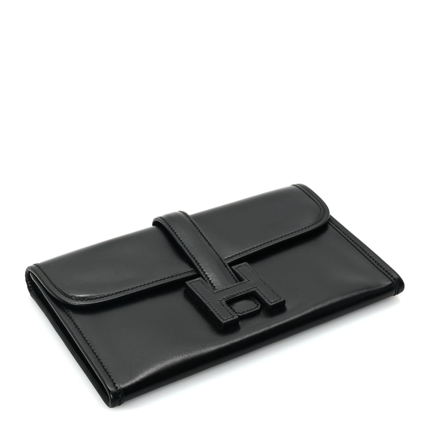 Hermes Box Mini Jige 20 Clutch  Black