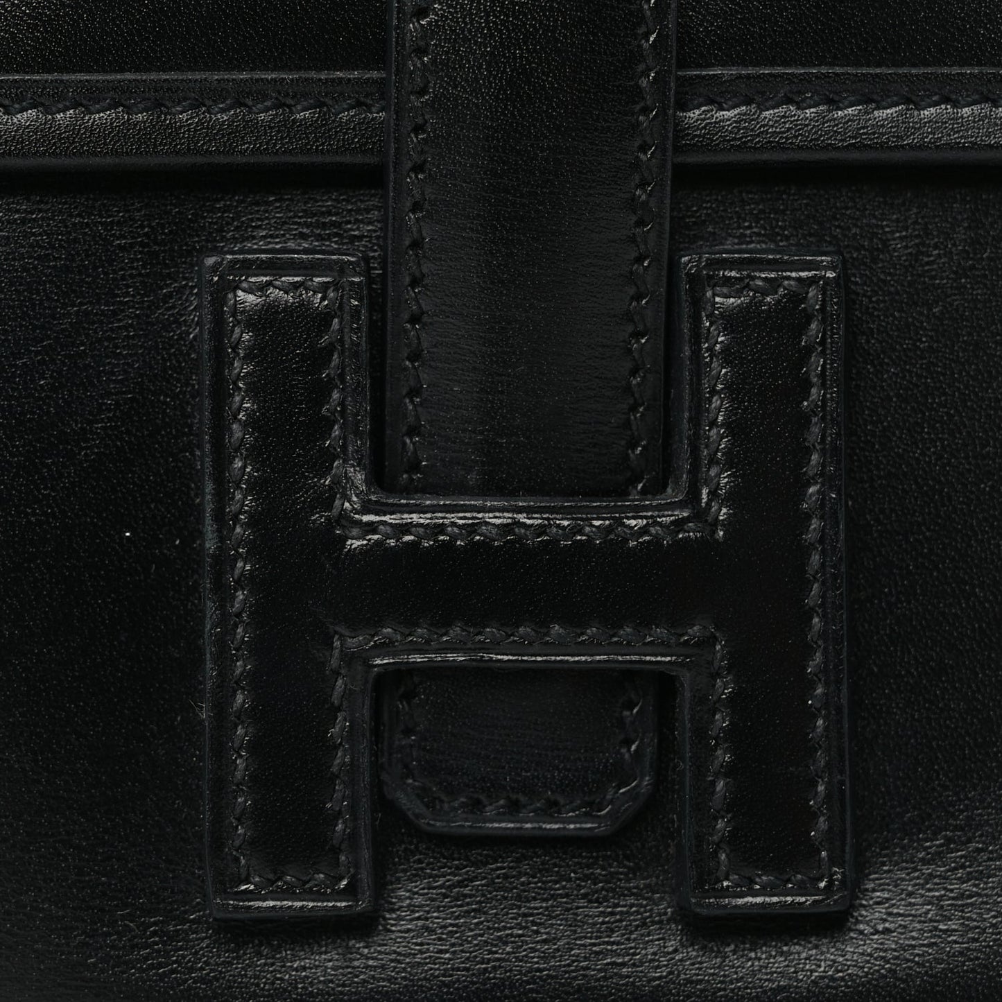 Hermes Box Mini Jige 20 Clutch  Black