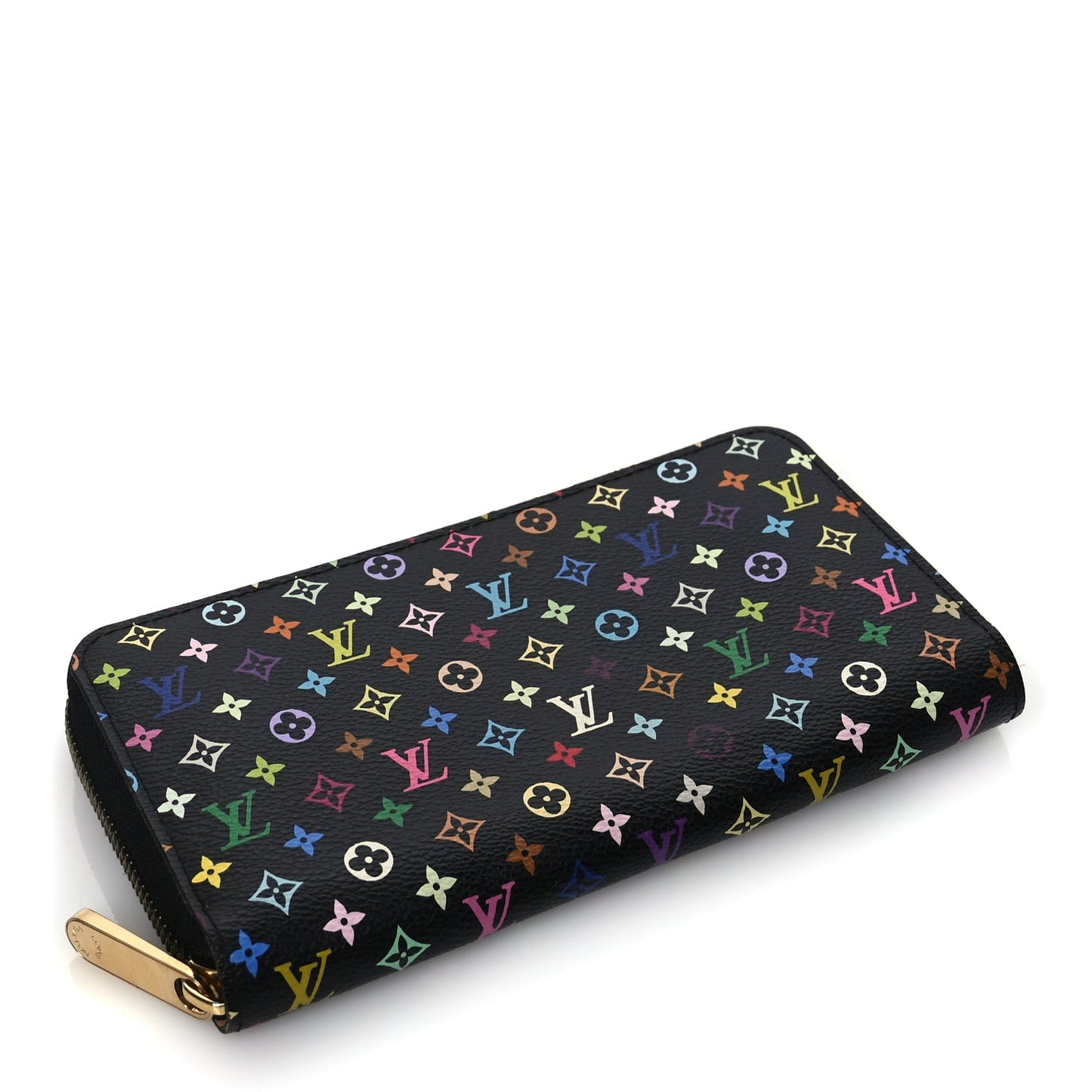Louis Vuitton Monogram Multicolour Zippy Wallet Black