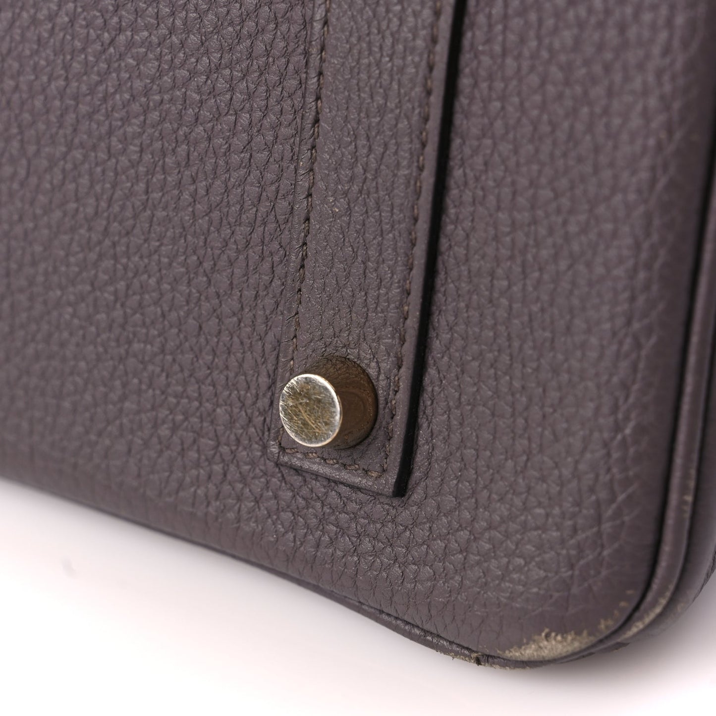 Hermes Togo Birkin 35 Etain