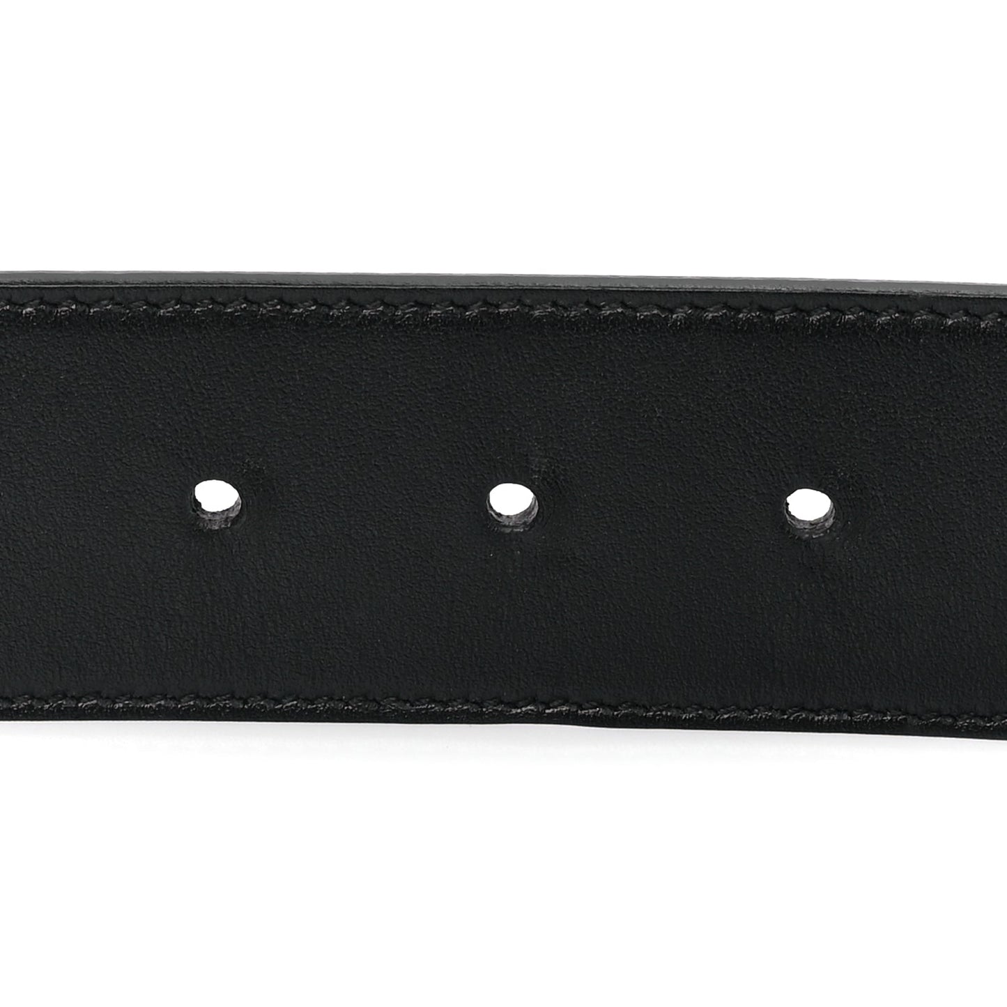 Gucci Calfskin Double G 40mm Belt 75 30 Black