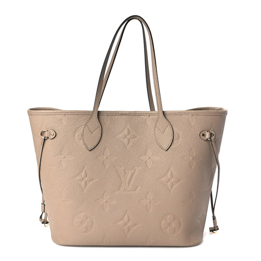Louis Vuitton Empreinte Monogram Giant Neverfull MM Tourterelle