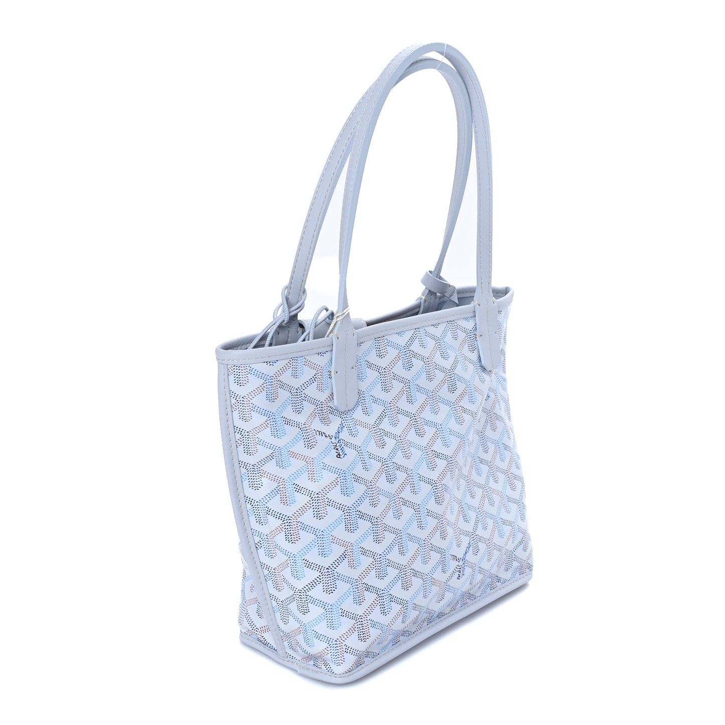 Goyard Goyardine Reversible Mini Anjou Polar Blue