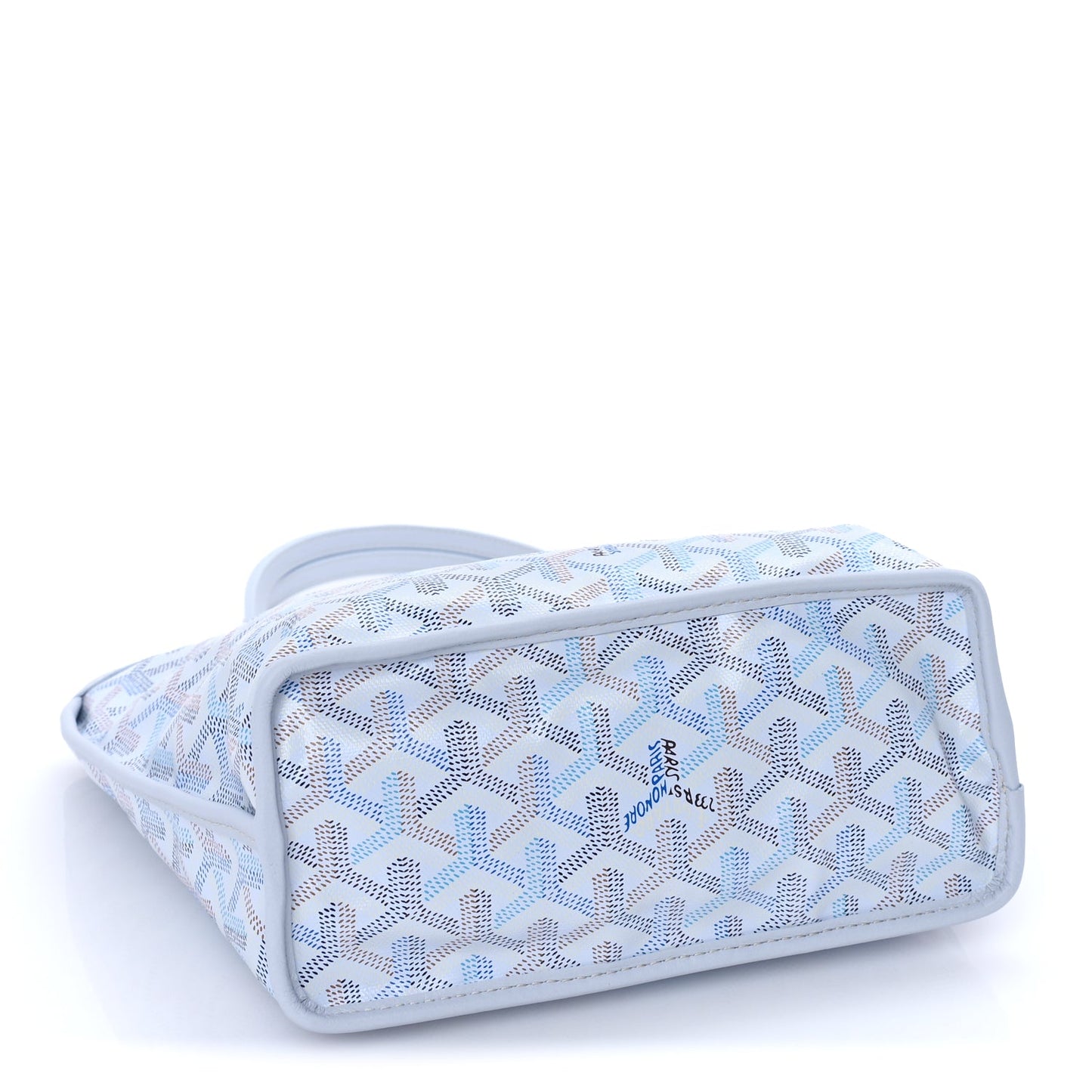 Goyard Goyardine Reversible Mini Anjou Polar Blue
