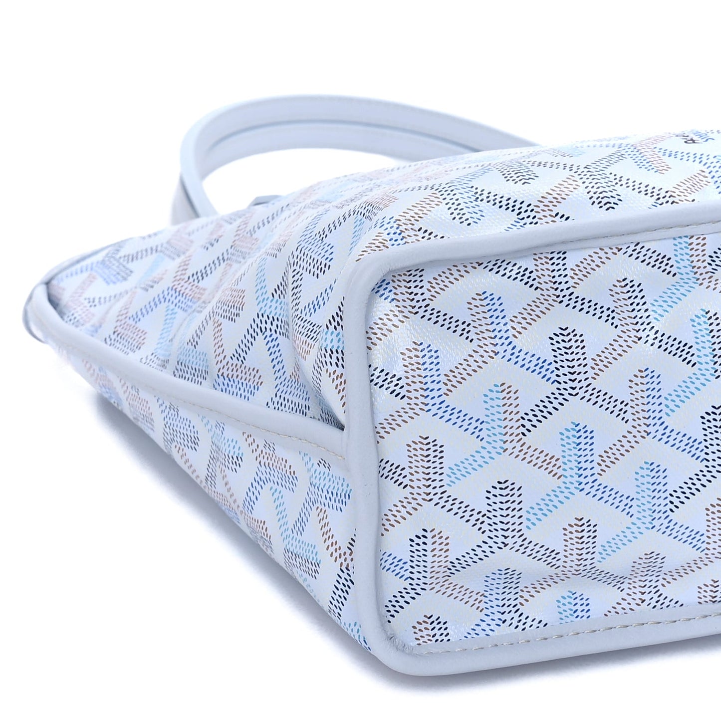 Goyard Goyardine Reversible Mini Anjou Polar Blue