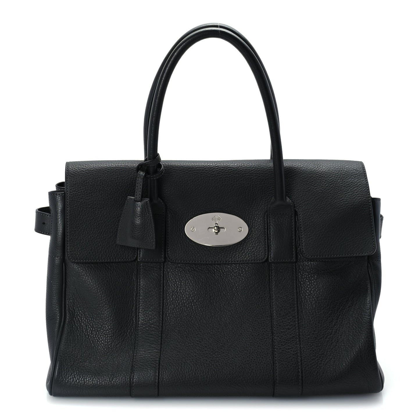 Mulberry Classic Grain Bayswater Mole Grey