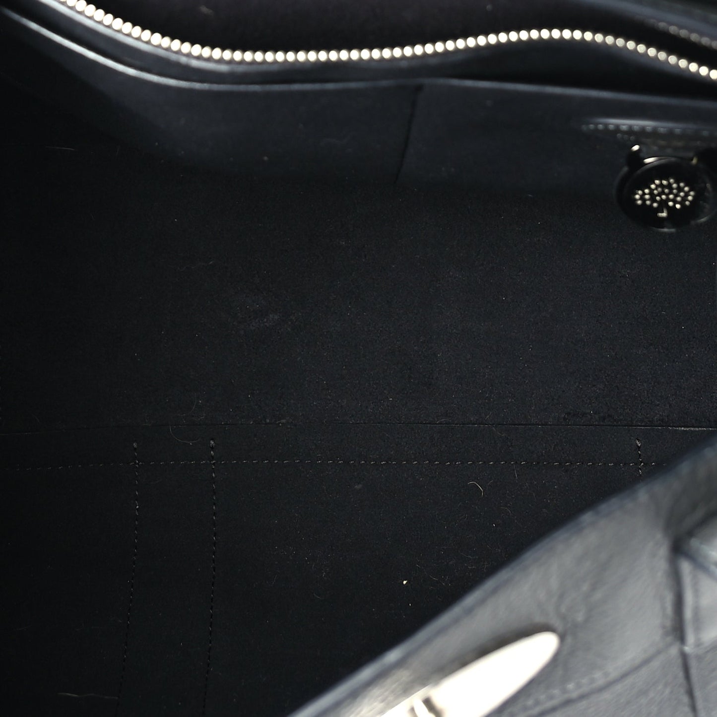 Mulberry Classic Grain Bayswater Mole Grey