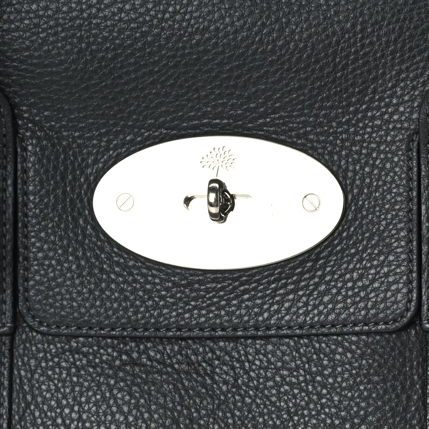 Mulberry Classic Grain Bayswater Mole Grey