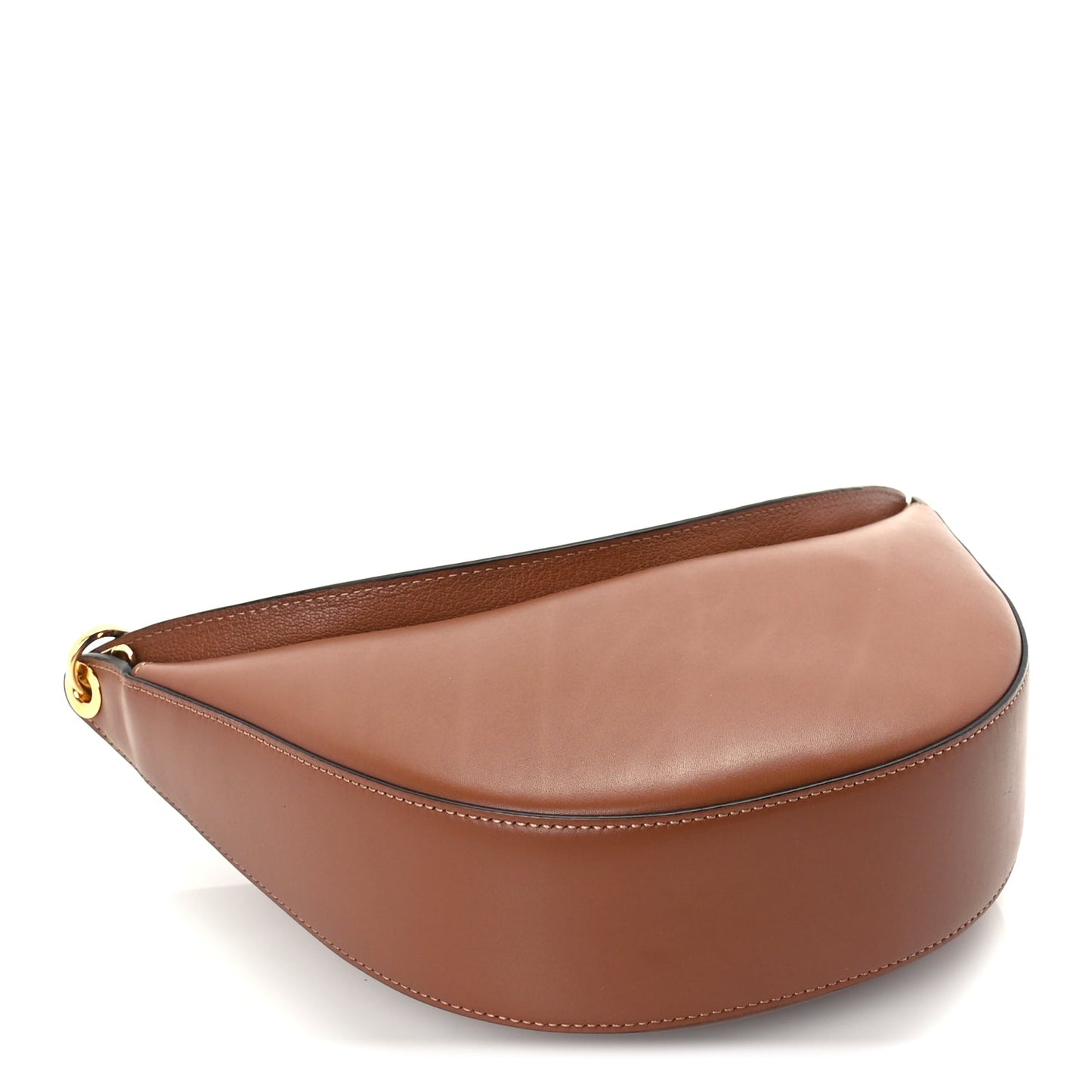 Loewe Satin Calfskin Jacquard Luna Bag Pecan