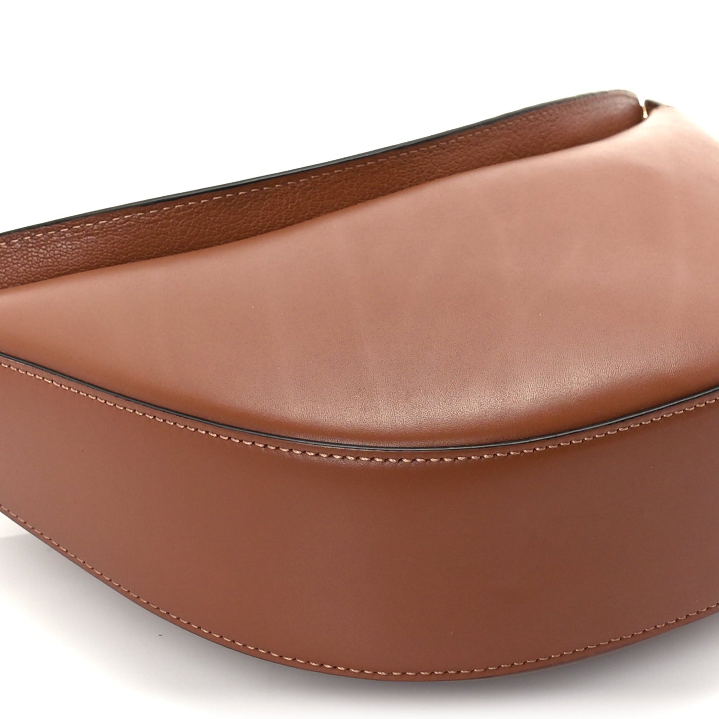 Loewe Satin Calfskin Jacquard Luna Bag Pecan