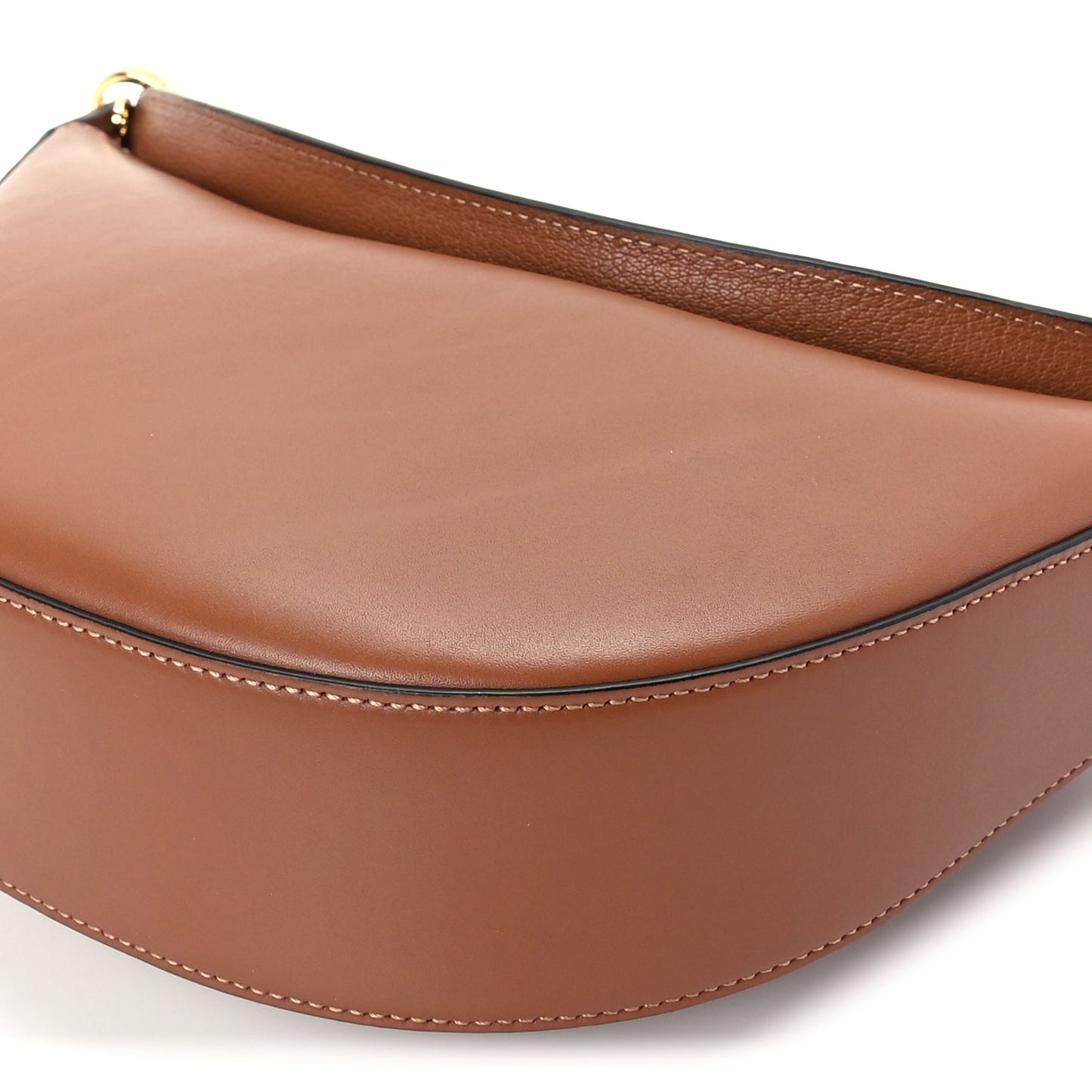 Loewe Satin Calfskin Jacquard Luna Bag Pecan