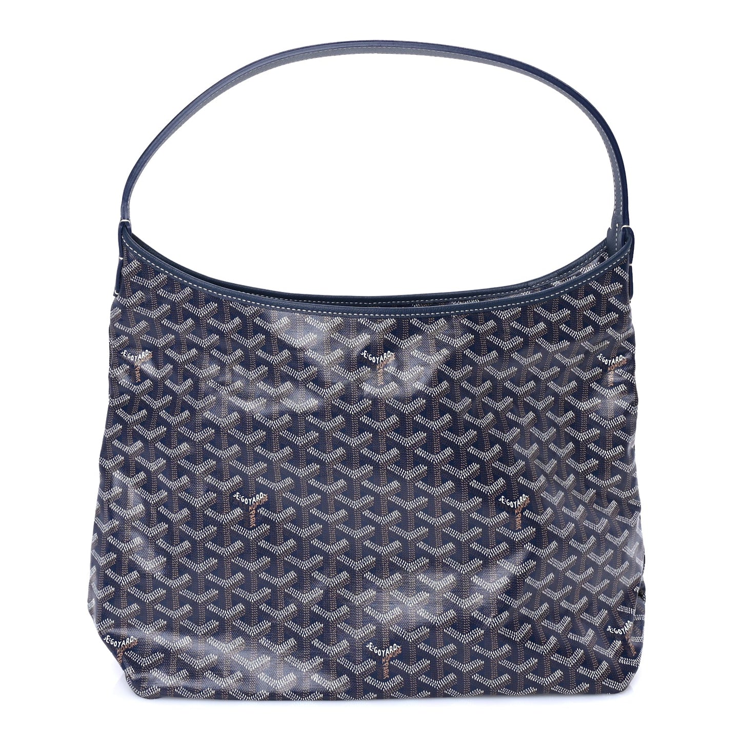 Goyard Goyard Goyardine Boheme Hobo  Navy Blue