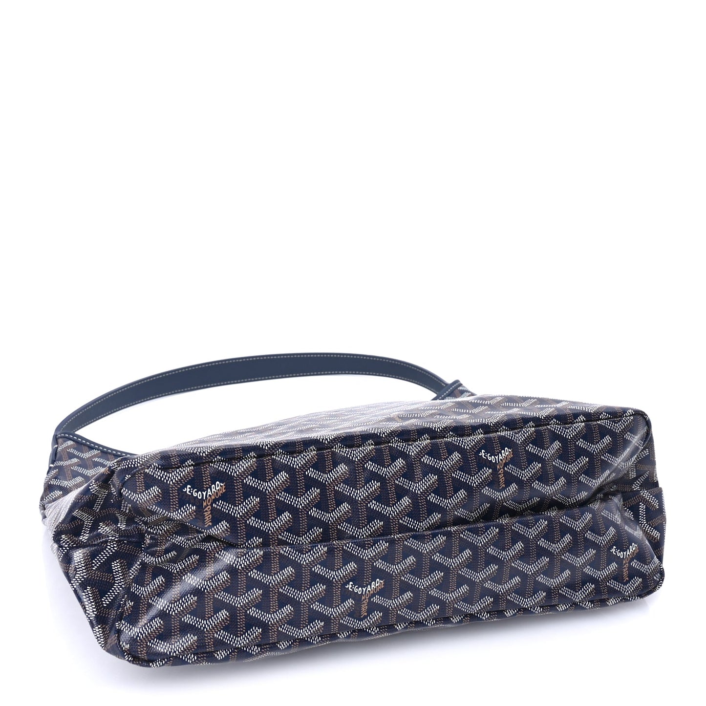 Goyard Goyard Goyardine Boheme Hobo  Navy Blue