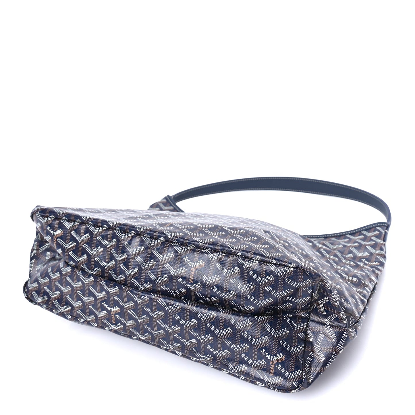 Goyard Goyard Goyardine Boheme Hobo  Navy Blue