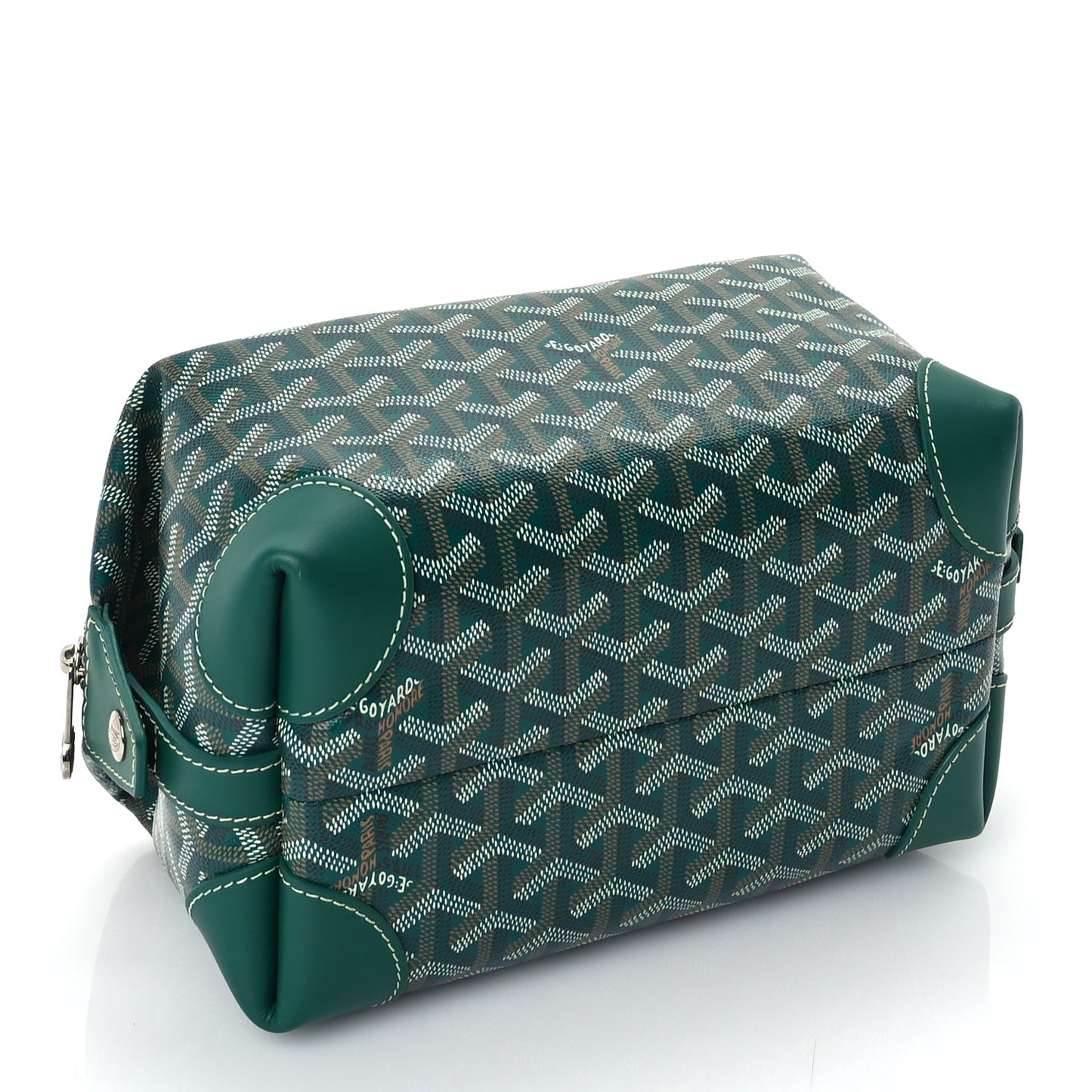Goyard Goyardine Boeing 25 Trousse de Toilette Green