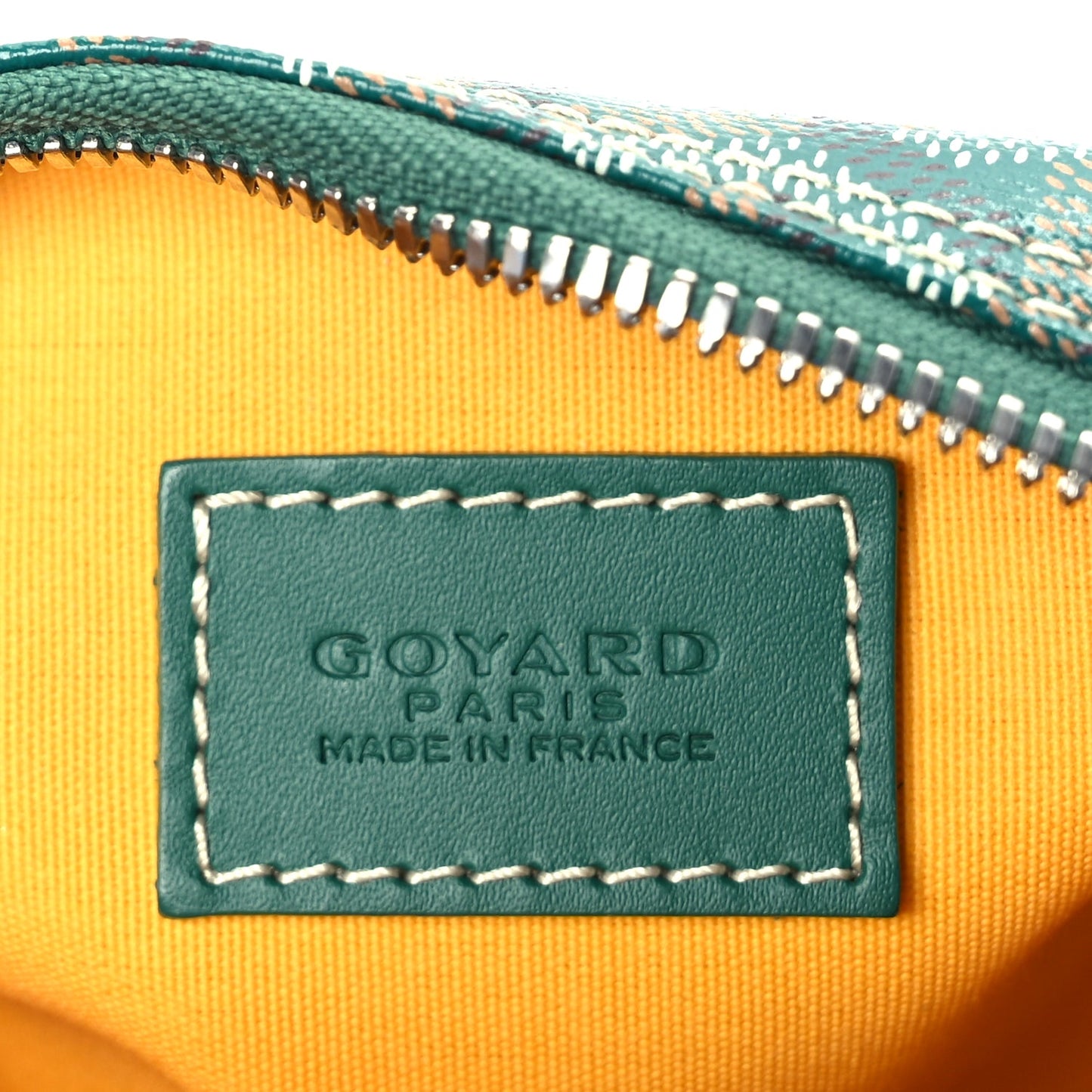 Goyard Goyardine Boeing 25 Trousse de Toilette Green