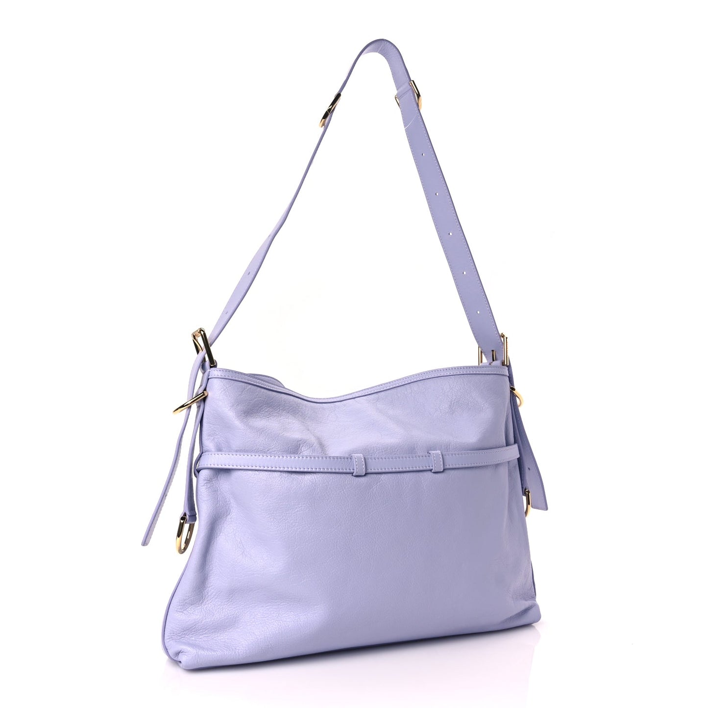 Givenchy Shiny Calfskin Medium Voyou Bag Lavender