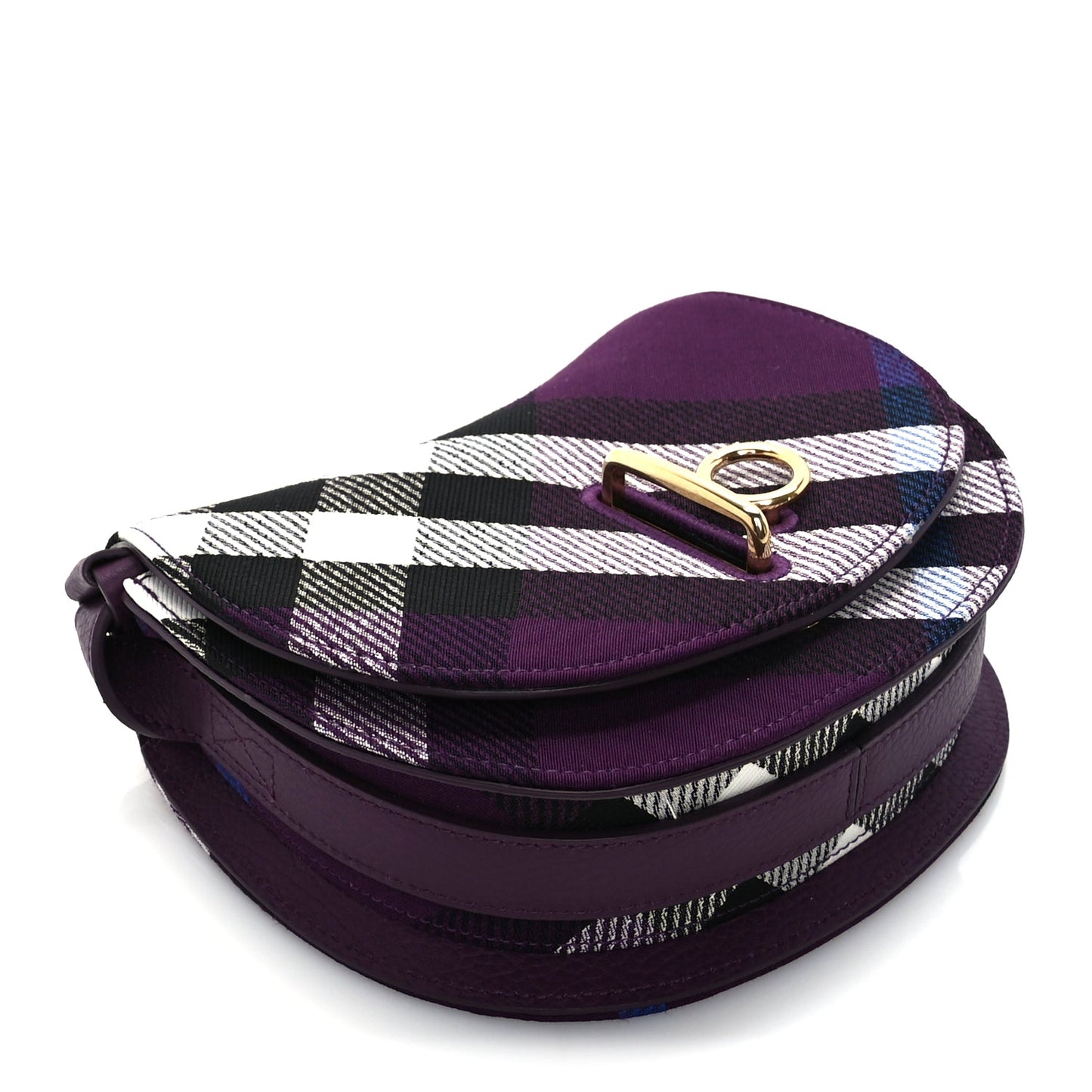 Burberry Jacquard Check Mini Rocking Horse Crossbody  Pansy