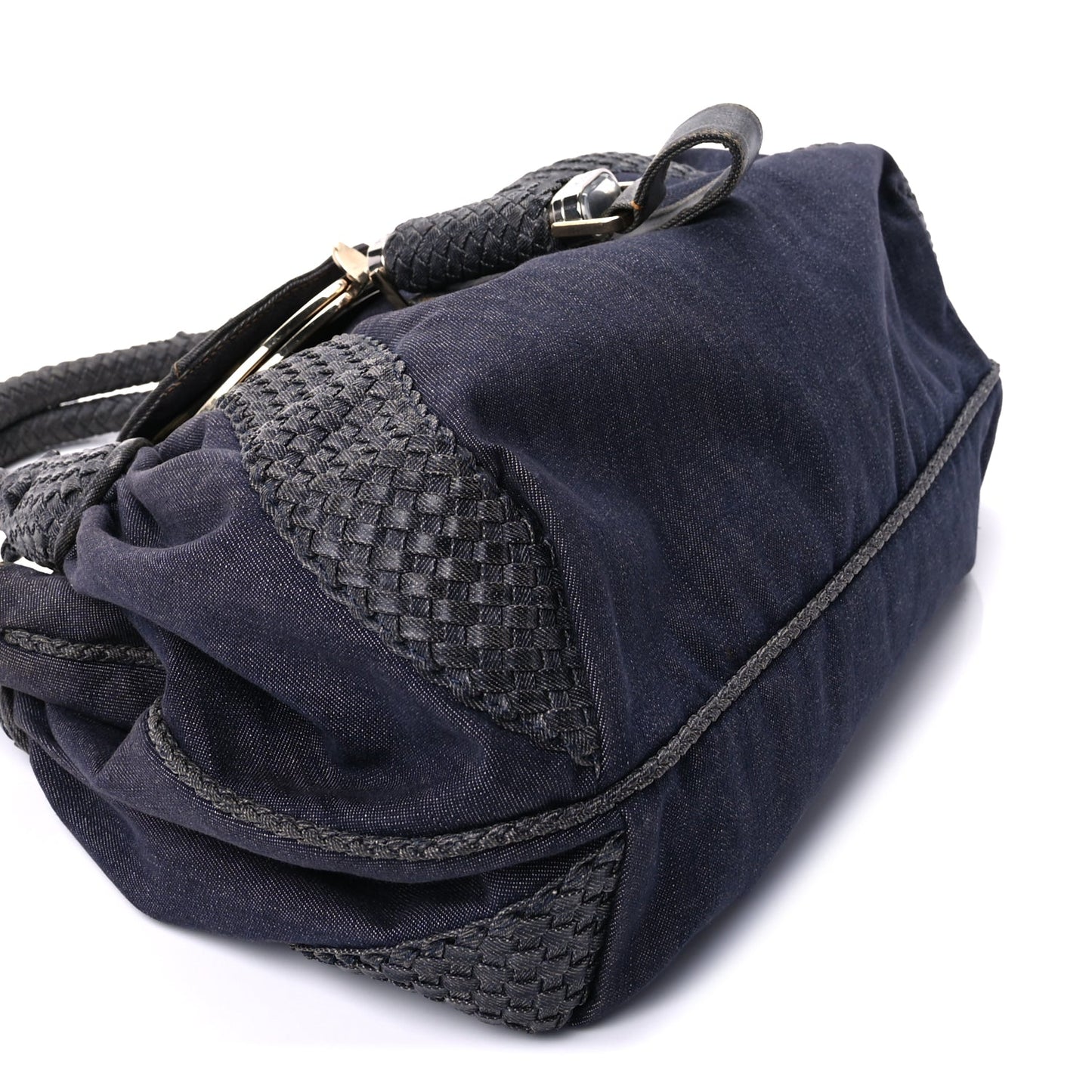 Fendi Denim Spalmati Woven Spy Blue