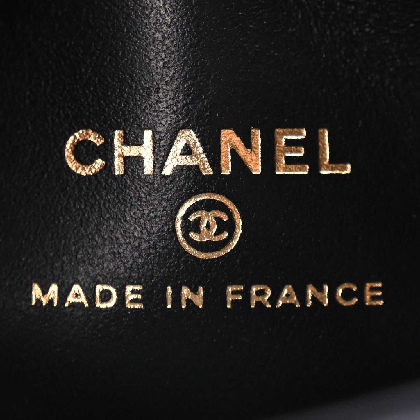 Chanel Shiny Aged Calfskin Quilted Mini Nano Kelly Shopper Black