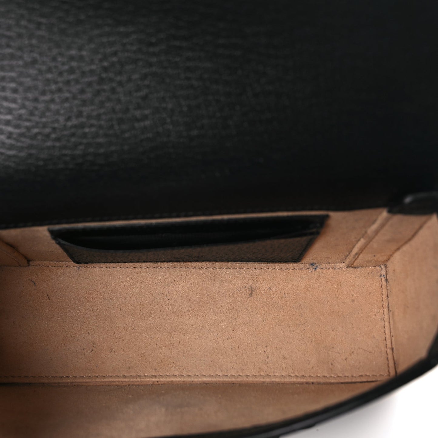 Gucci Calfskin Horsebit 1955 Shoulder Bag Black