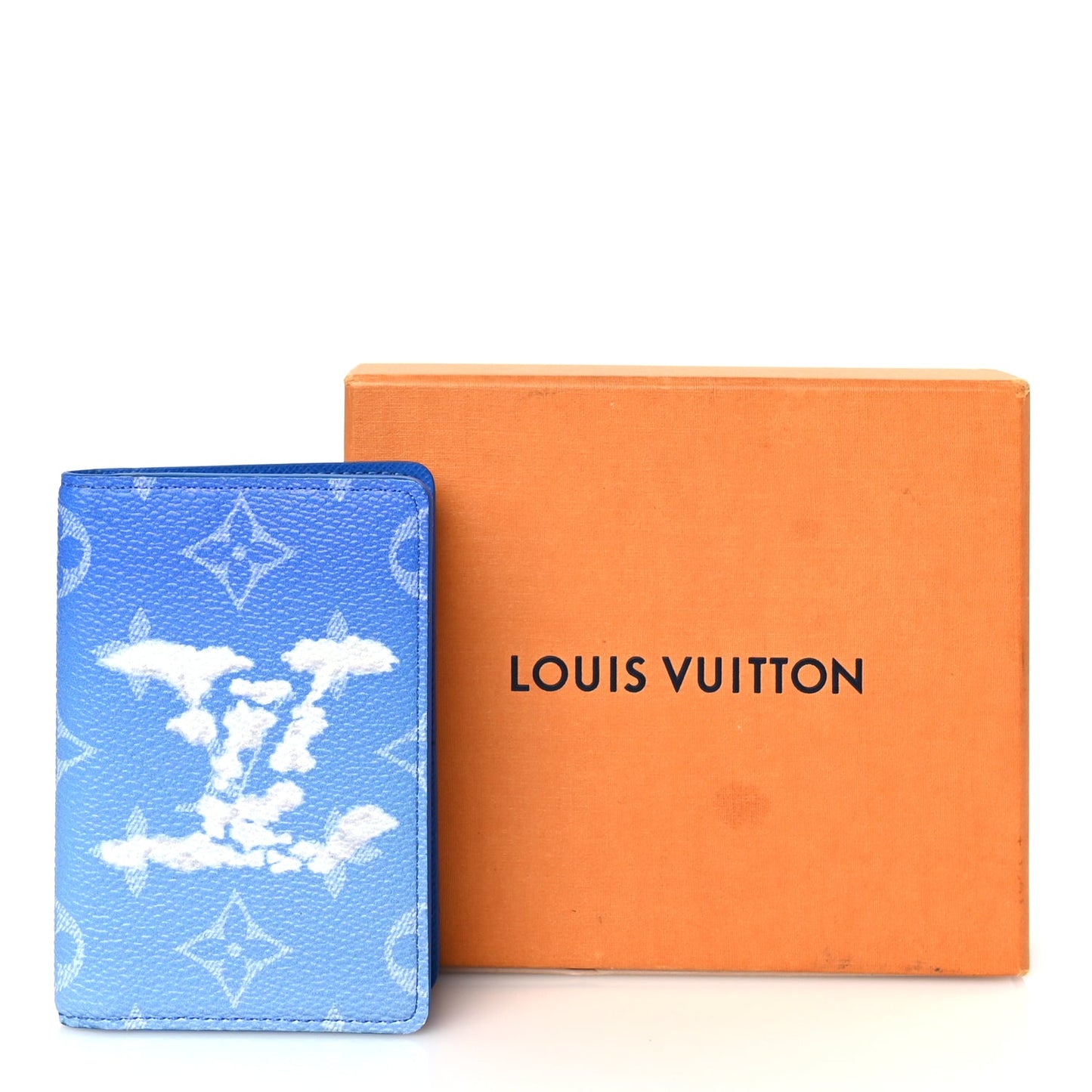 Louis Vuitton Monogram Clouds Pocket Organizer Blue