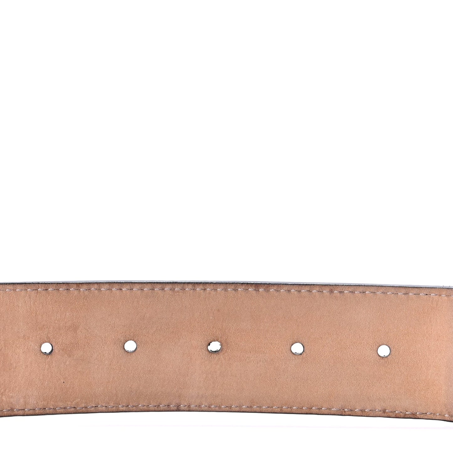 Gucci Nylon Calfskin Double G Web 40mm Belt 80 32 Blue Red Black