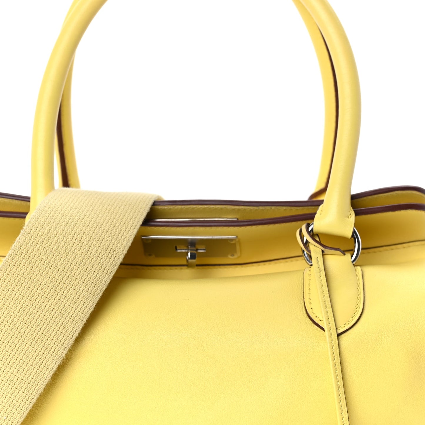 Hermes Swift Toolbox 26 Jaune Poussin