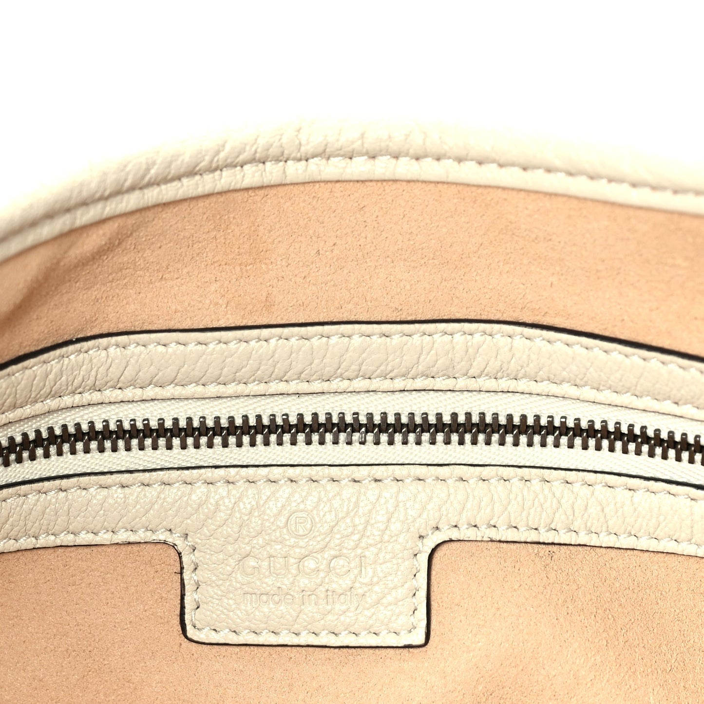 Gucci Goatskin Medium Aphrodite Shoulder Bag Mystic White