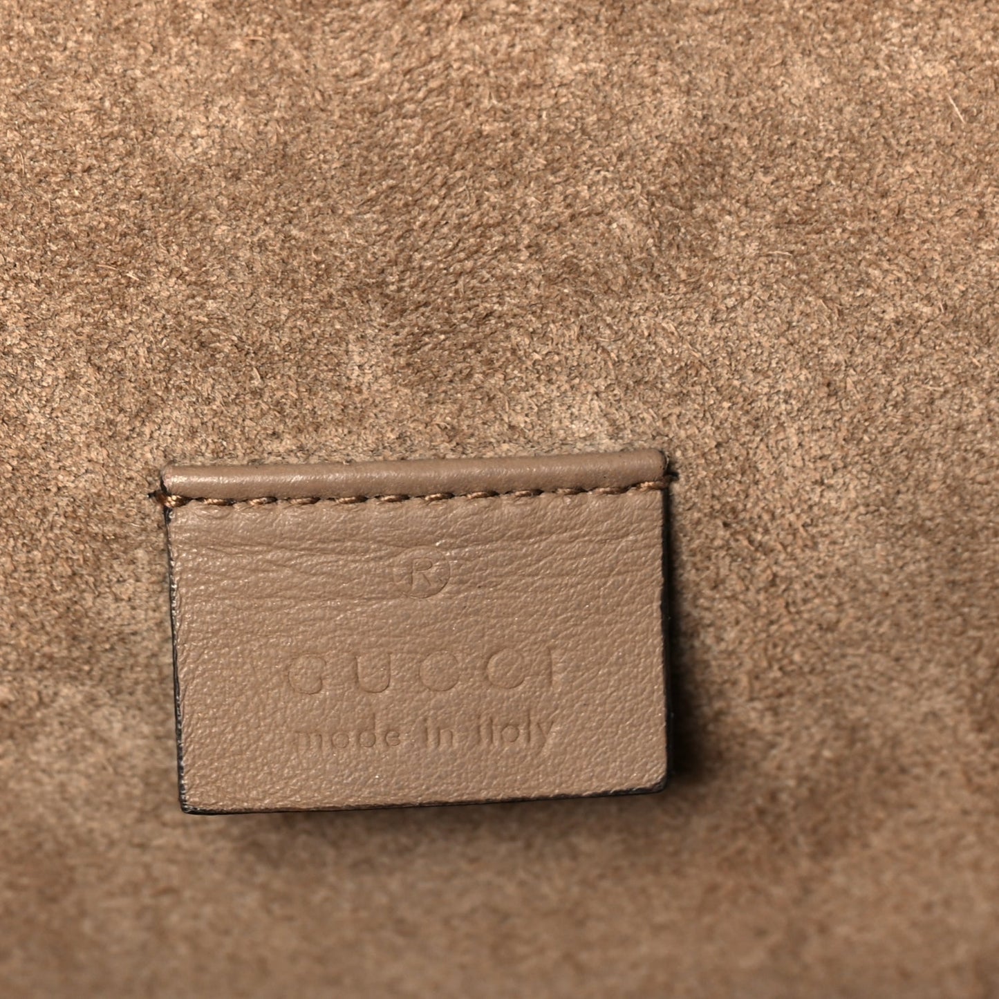 Gucci GG Supreme Monogram Medium Dionysus Shoulder Bag  Taupe