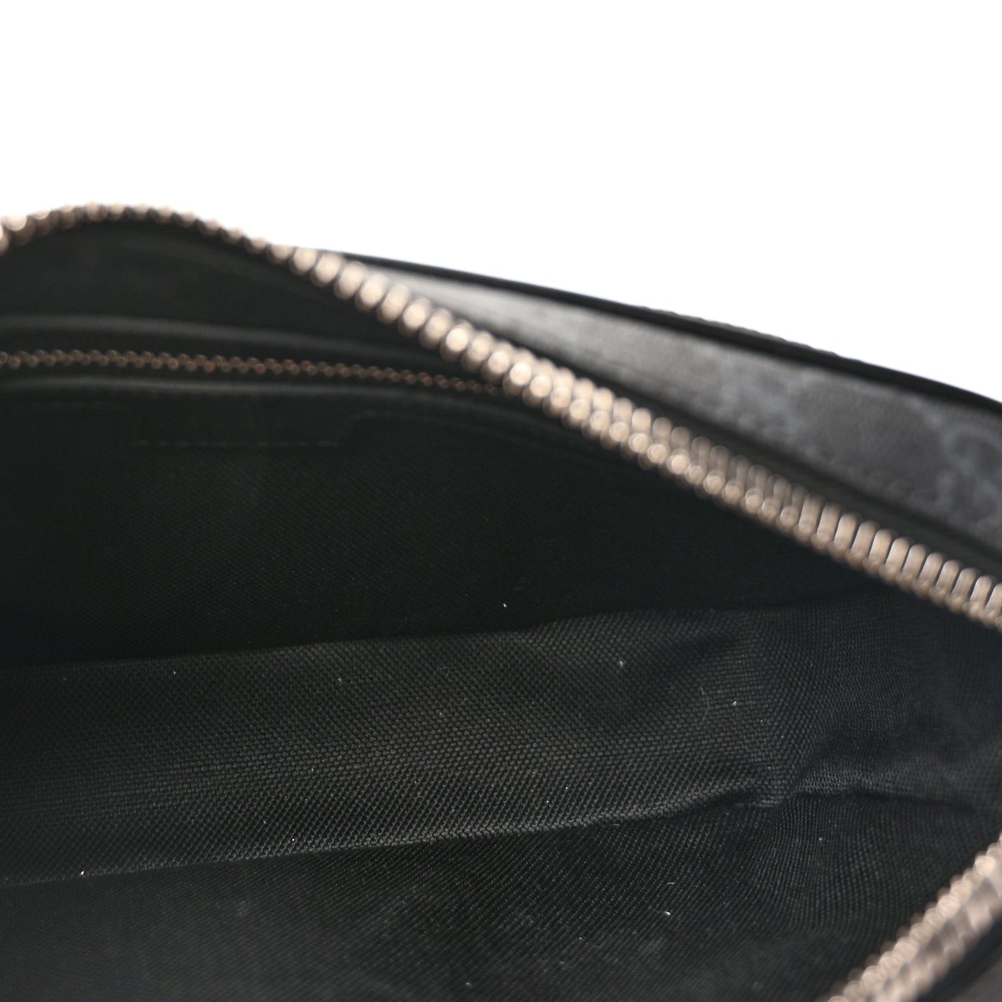 Gucci Soft GG Supreme Monogram Web Belt Bag Black Grey
