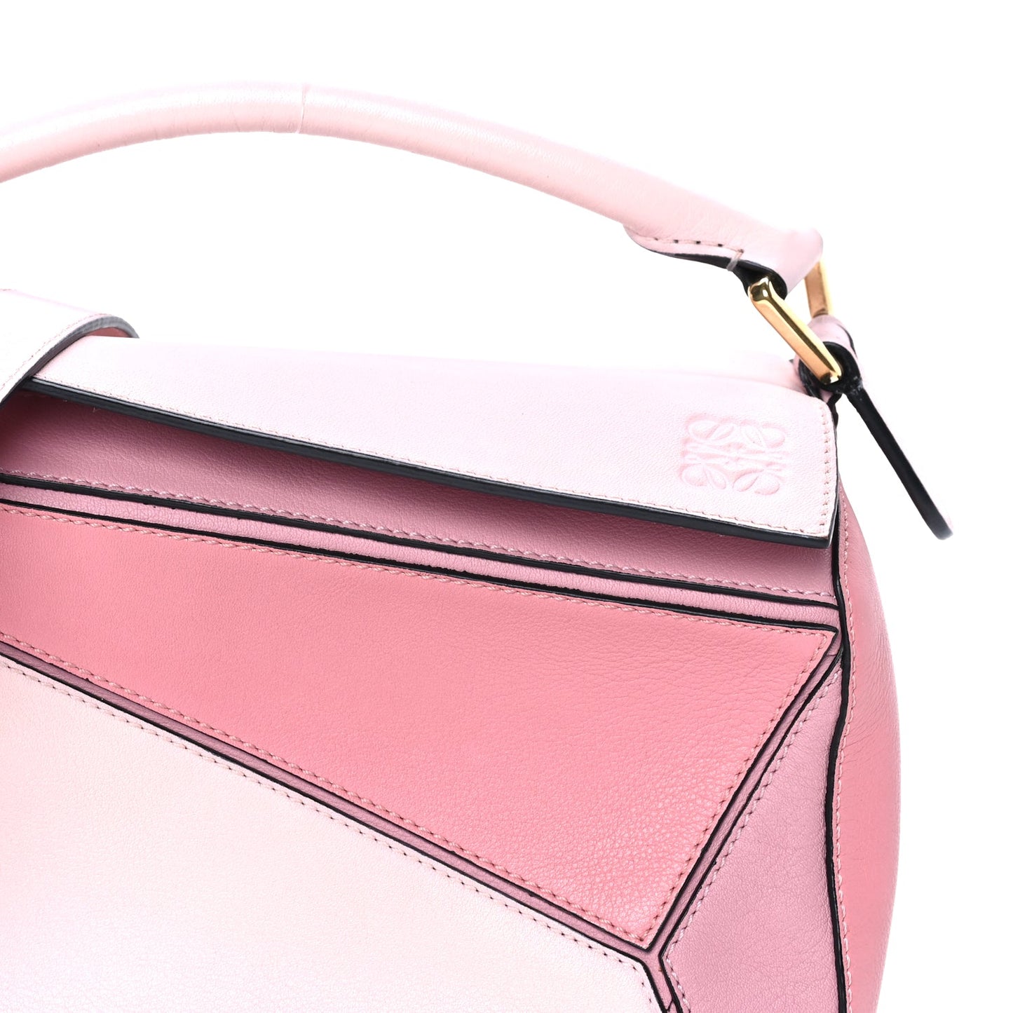 Loewe Calfskin Small Puzzle Bag Rosa