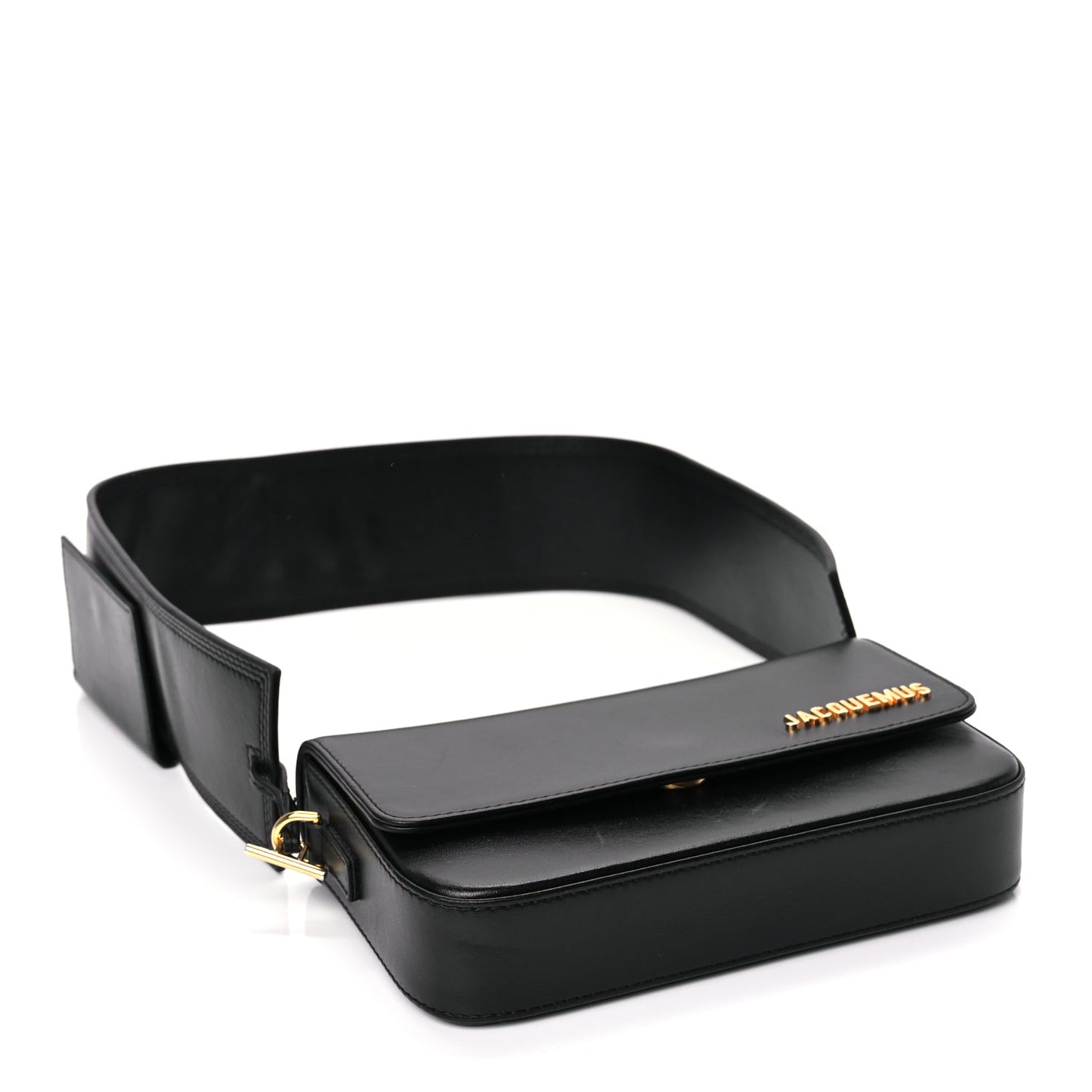 Jacquemus Smooth Calfskin Le Carinu Black