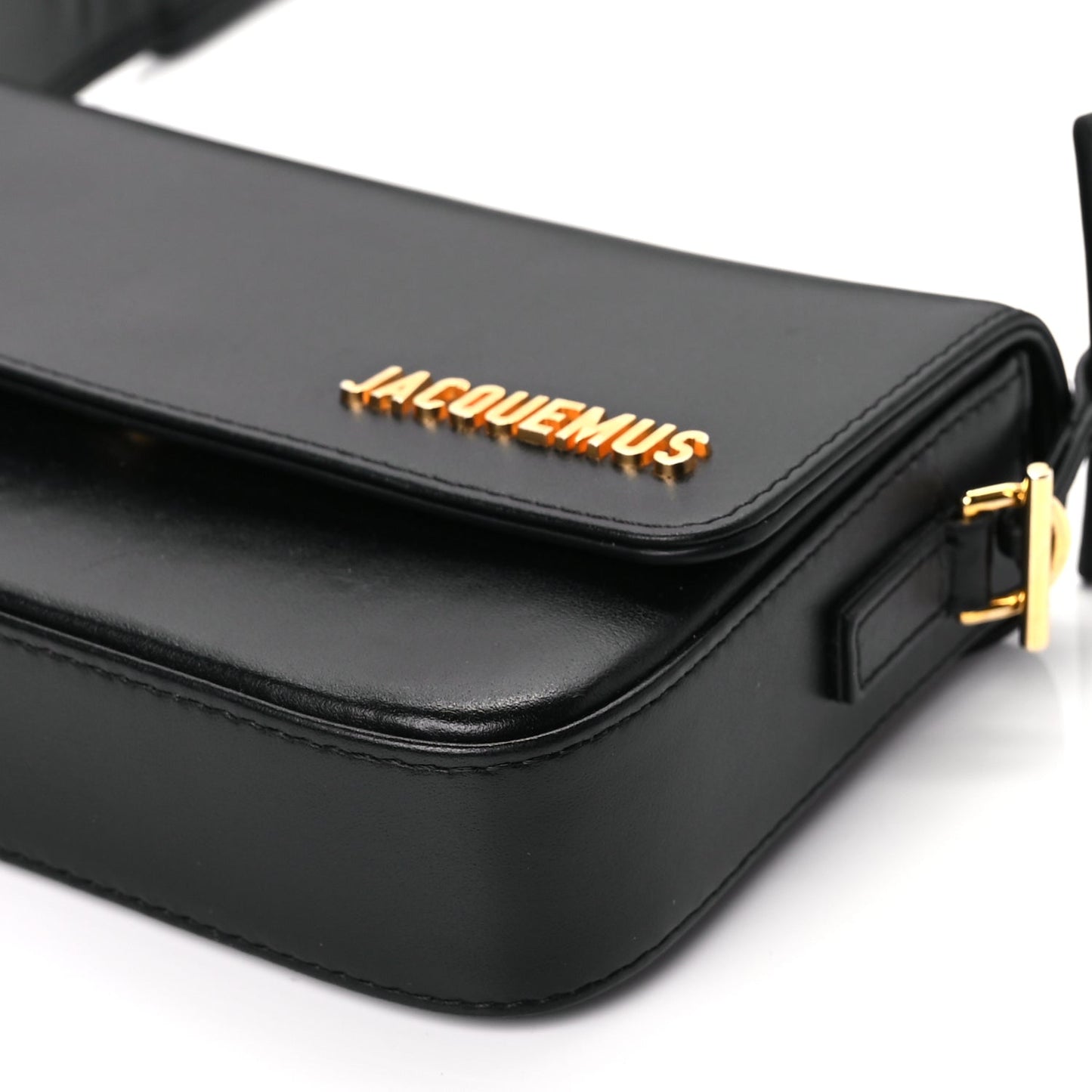 Jacquemus Smooth Calfskin Le Carinu Black