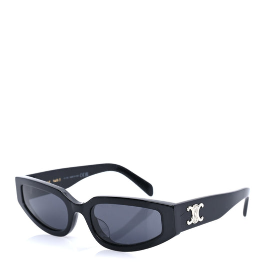 Celine Acetate Triomphe Sunglasses CL40209U Black