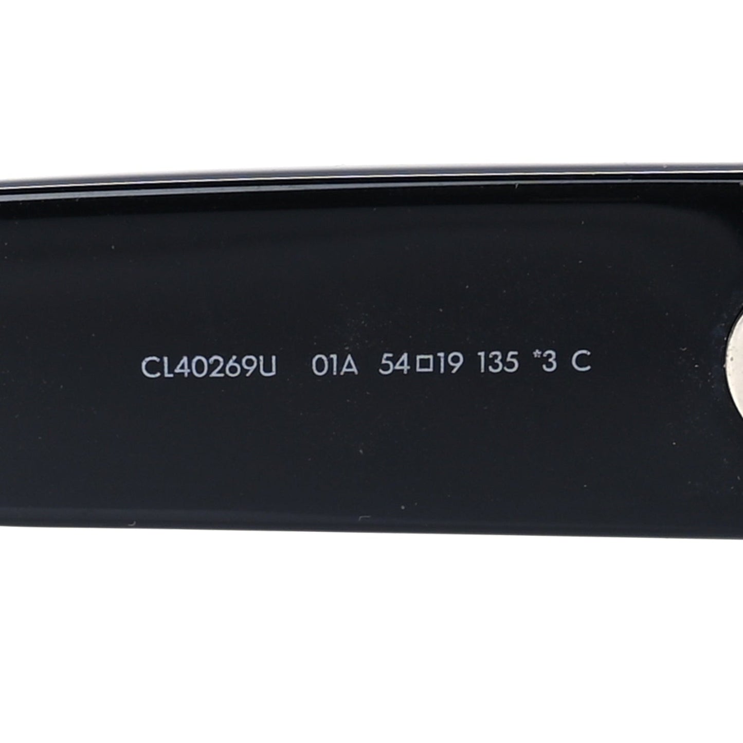 Celine Acetate Triomphe Sunglasses CL40209U Black