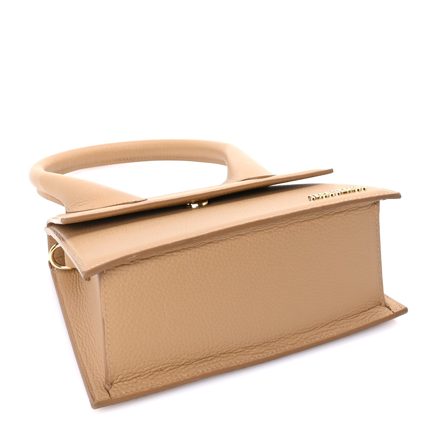 Jacquemus Grained Calfskin Le Grand Chiquito  Camel